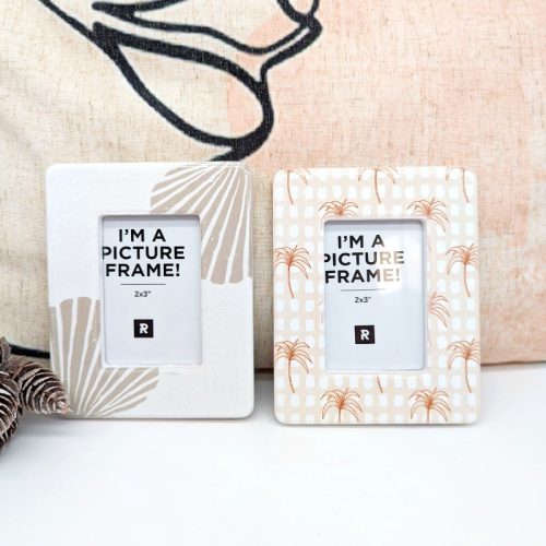 Tropical Ceramic Photo Picture Frame