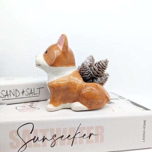 Corgi Dog Planter Pot