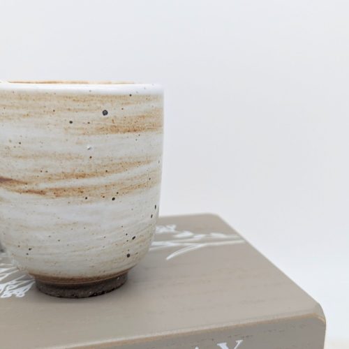 Earthy Ceramic Scented Candle Jar