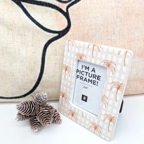 Tropical Ceramic Photo Picture Frame