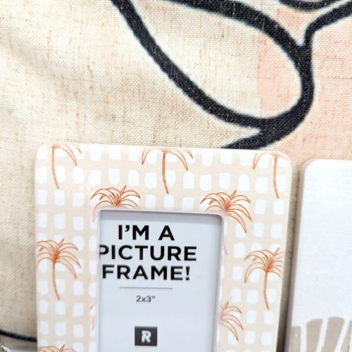 Tropical Ceramic Photo Picture Frame