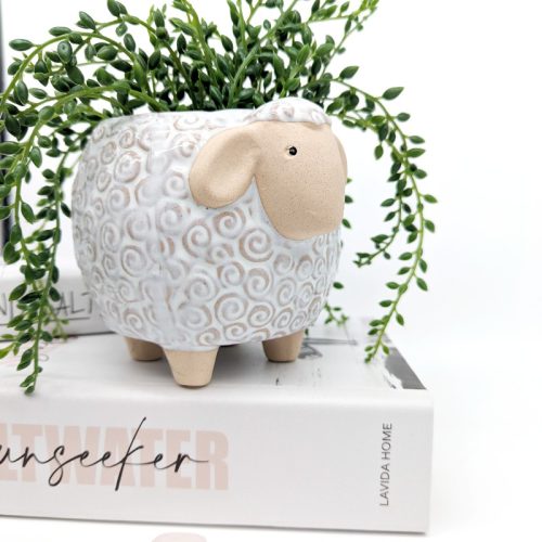 Wooly Sheep Planter Pot