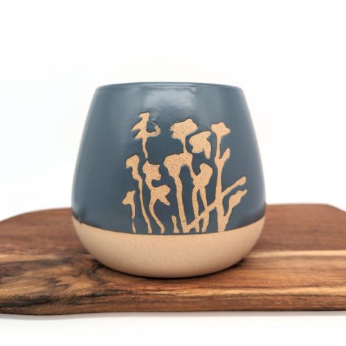 Blue Japanese Planter Pot