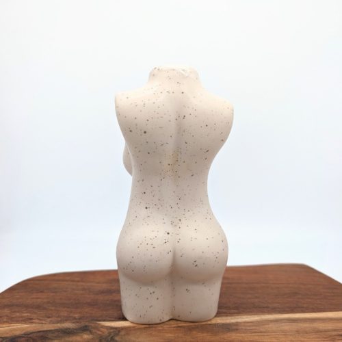 Pregnant Lady Ceramic Vase