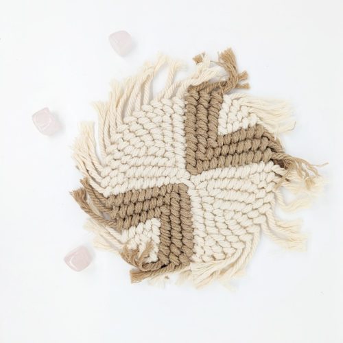 Tori Macrame Coaster - Set of 2