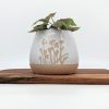 White Japanese Planter Pot