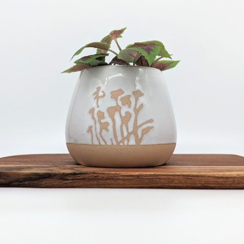 White Japanese Planter Pot