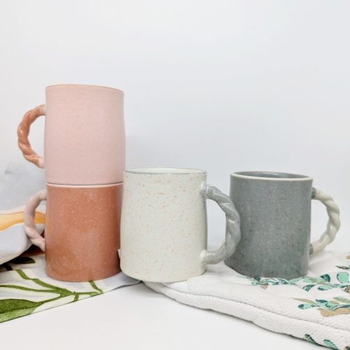 Dotty Ceramic Tea Coffee Mug