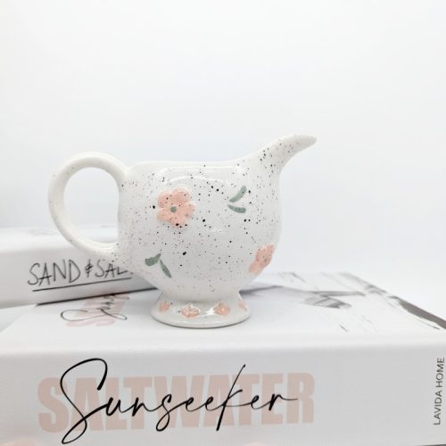 Sage Rooster Milk Creamer Jug