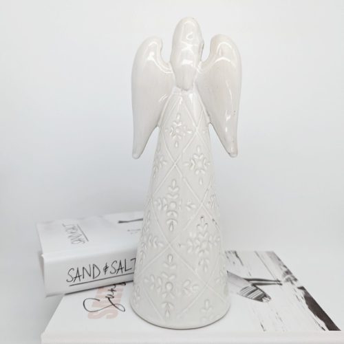 Tall Ceramic Angel Statue