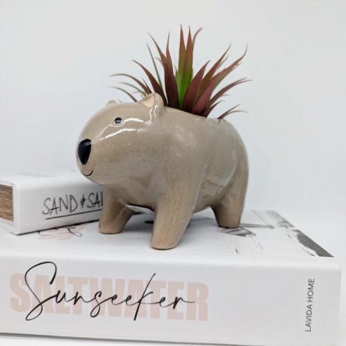 Aussie Wombat Planter Pot