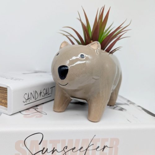 Aussie Wombat Planter Pot