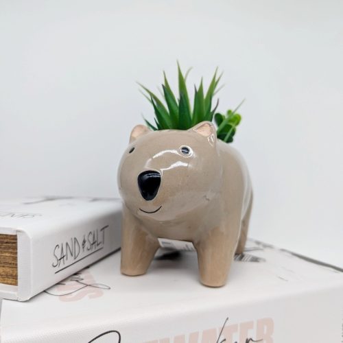 Aussie Wombat Planter Pot