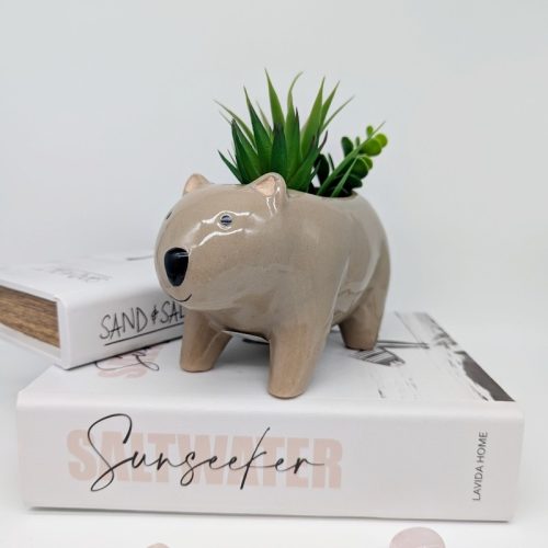 Aussie Wombat Planter Pot