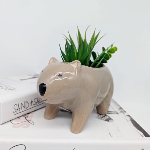 Aussie Wombat Planter Pot