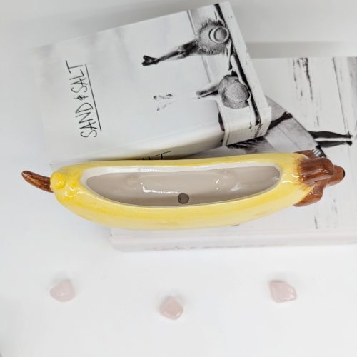 Banana Wiener Sausage Dog Planter