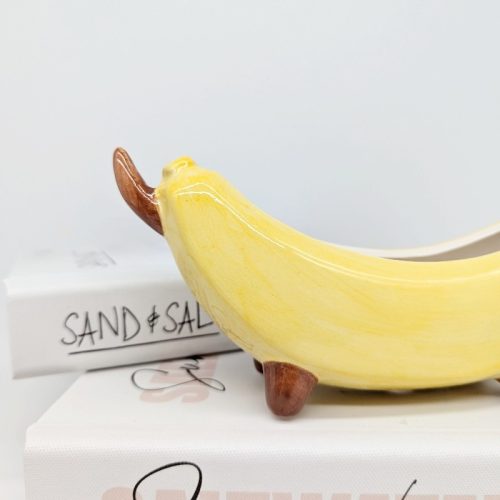 Banana Wiener Sausage Dog Planter