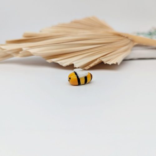 Ceramic Bee Matchbox Keepsake Ornament