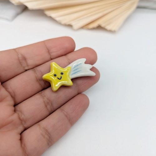 Ceramic Star Matchbox Keepsake Ornament