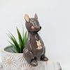 Kangaroo with Joey Pot Hanger Sitter