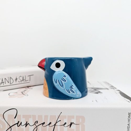 Blue Bird Ceramic Planter Pot