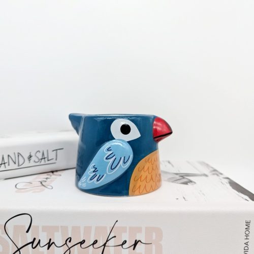 Blue Bird Ceramic Planter Pot