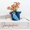 Blue Bird Ceramic Planter Pot