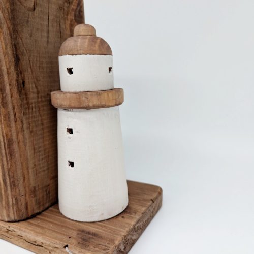 Coastal Lighthouse Bookend Set