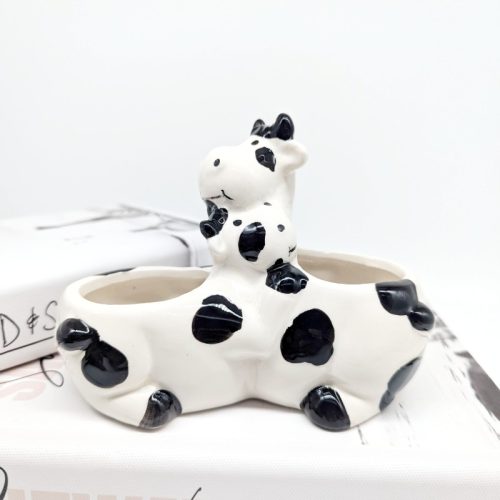 Hugging Cow Planter Pot