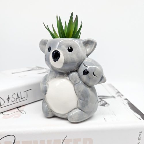 Mommy Baby Koala Planter Pot