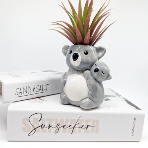 Mommy Baby Koala Planter Pot