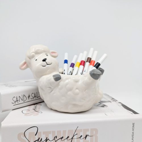 Relaxing Sheep Planter Pot