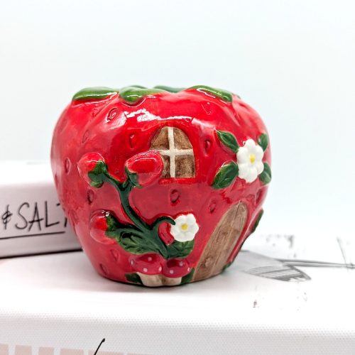 Floral Red Strawberry House Vase