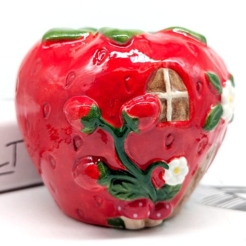 Floral Red Strawberry House Vase