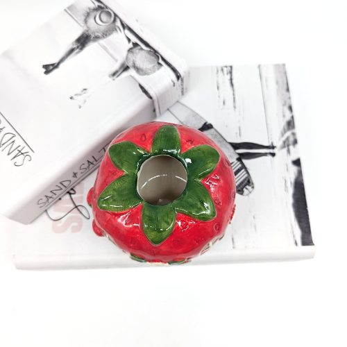 Floral Red Strawberry House Vase