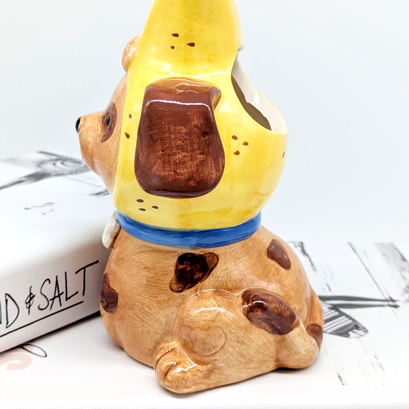 Banana Head Dog Ceramic Planter Pot_c Banana Head Dog Ceramic Planter Pot