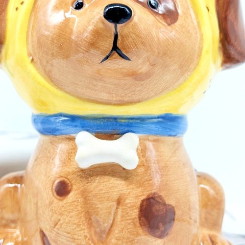Banana Head Dog Ceramic Planter Pot