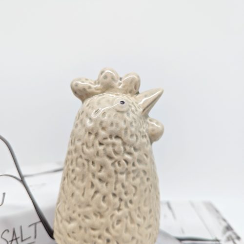 Ceramic Country Chicken Figurine