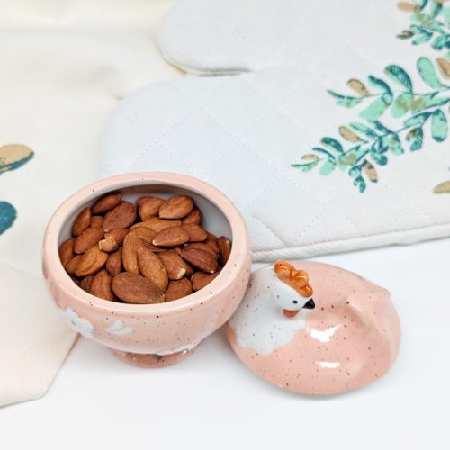 Chicken Ceramic Jar with Lid