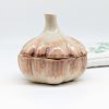 Earthy Ceramic Garlic Keeper
