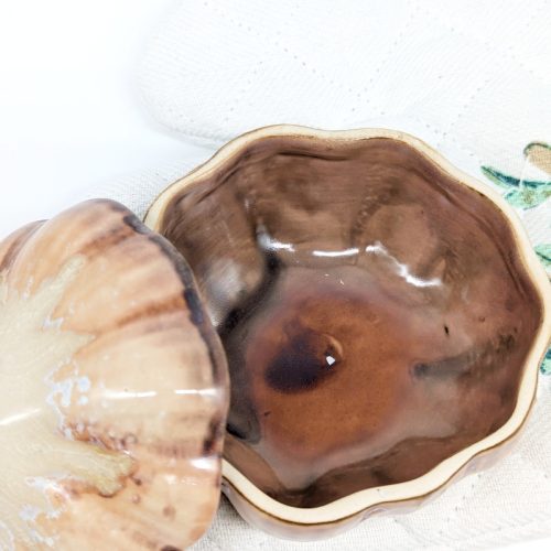 Earthy Ceramic Garlic Keeper