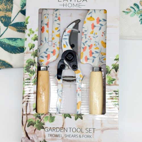 Floral Garden Tools - Set of 3
