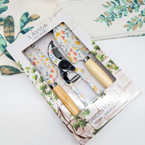 Floral Garden Tools - Set of 3