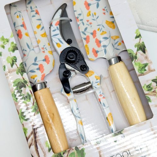 Floral Garden Tools - Set of 3