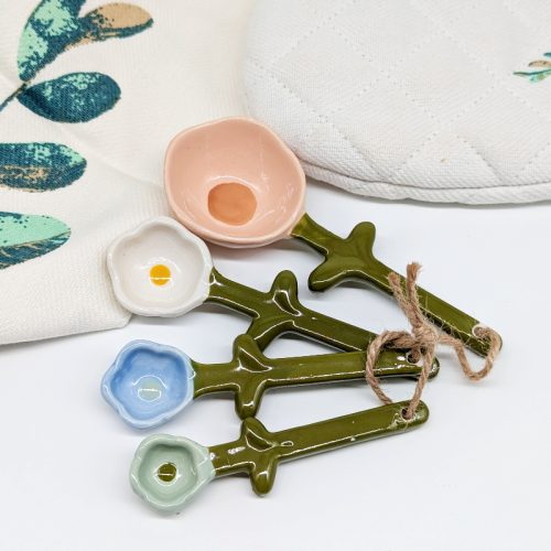 Floral Measuring Spoons Set