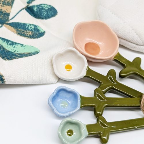 Floral Measuring Spoons Set