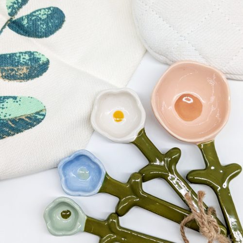 Floral Measuring Spoons Set