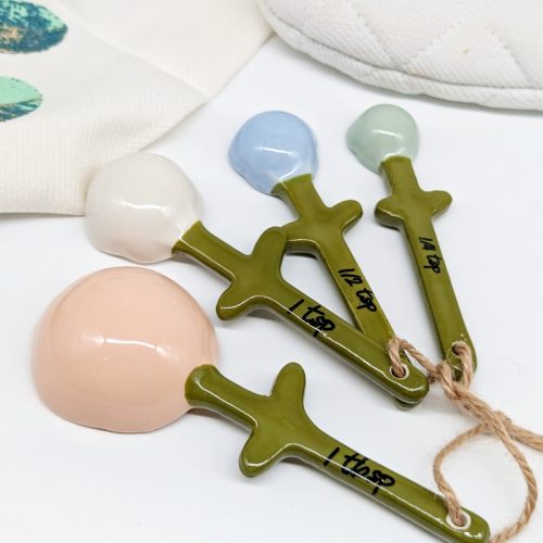 Floral Measuring Spoons Set