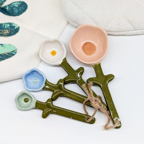 Floral Measuring Spoons Set