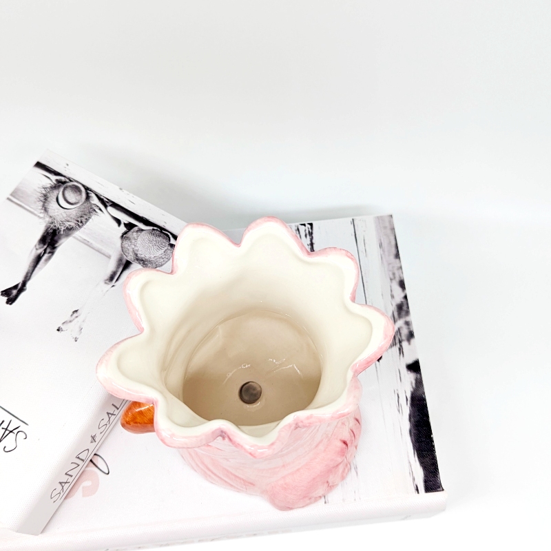 Galah Parrot Ceramic Planter Pot_e